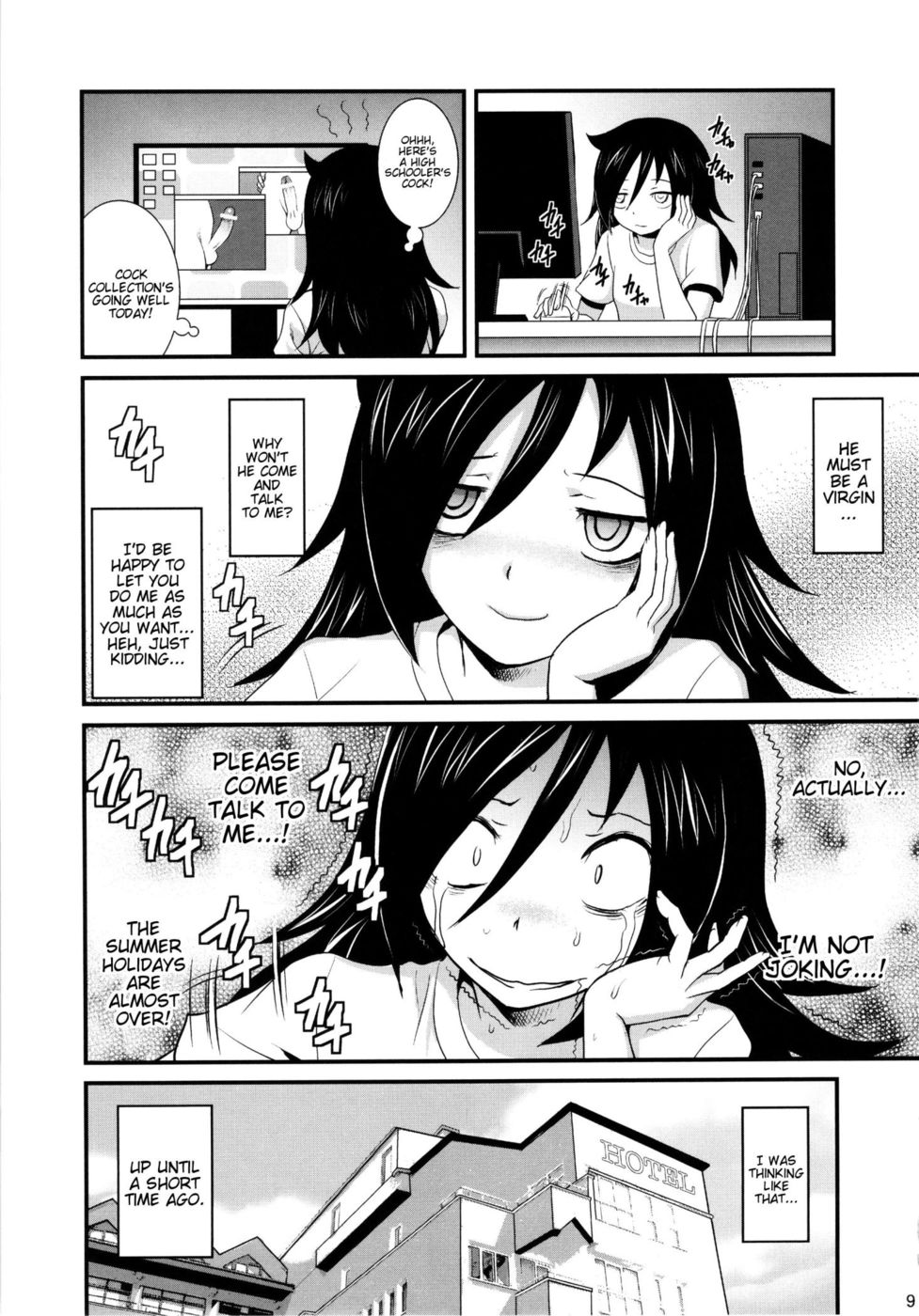 Hentai Manga Comic-I don't care if it's an old man or whatever because I'm not popular!-Read-9